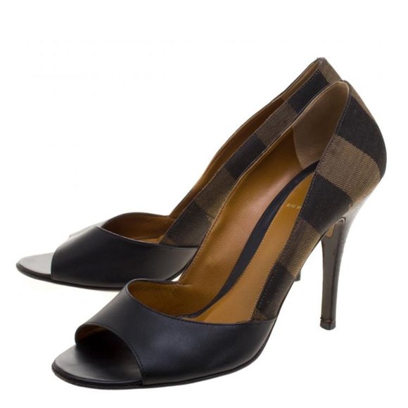 Fendi Pequin Pumps - Picture 1 of 12